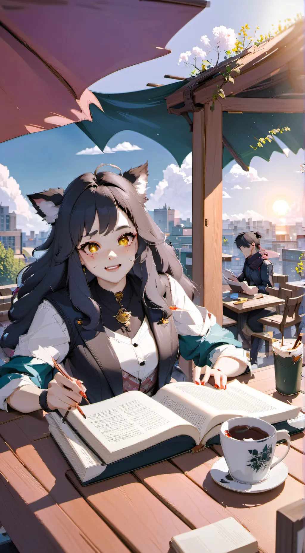 ai character: Xavi Ki background