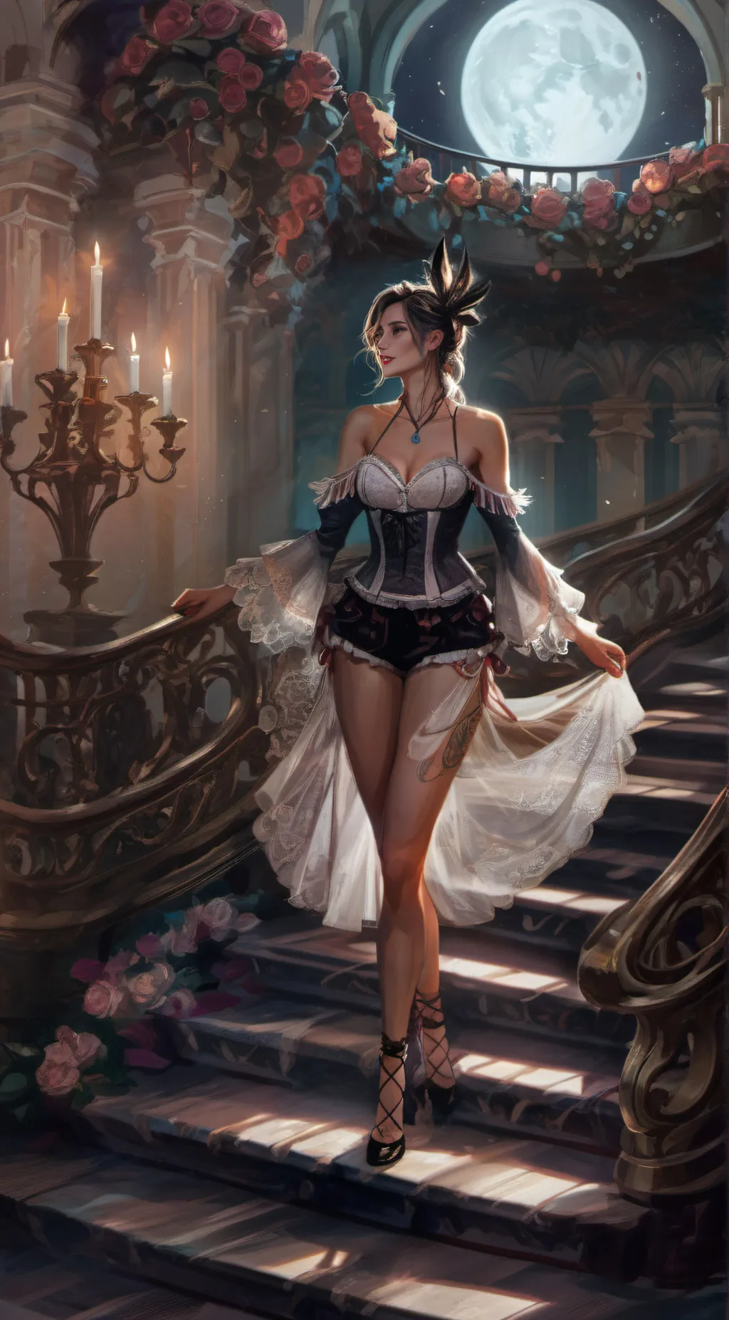 ai character: Mira background