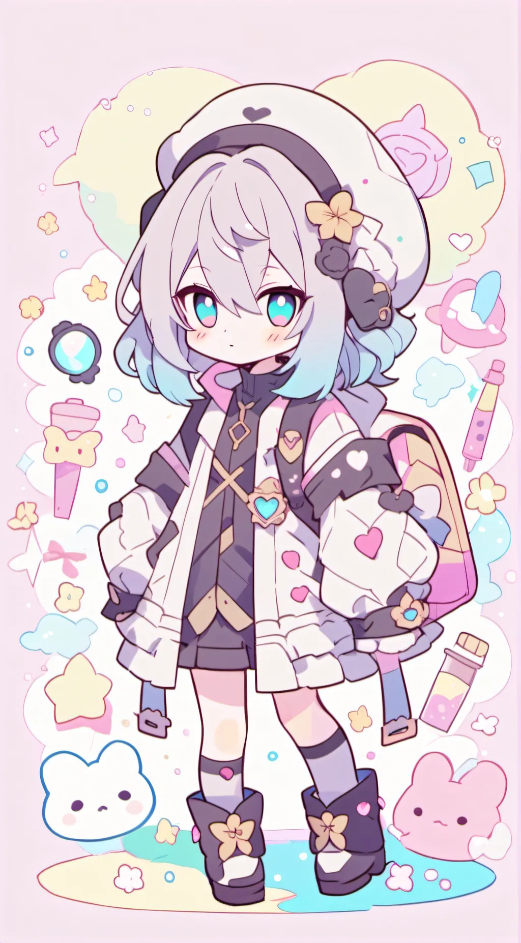 ai character: Endi  background