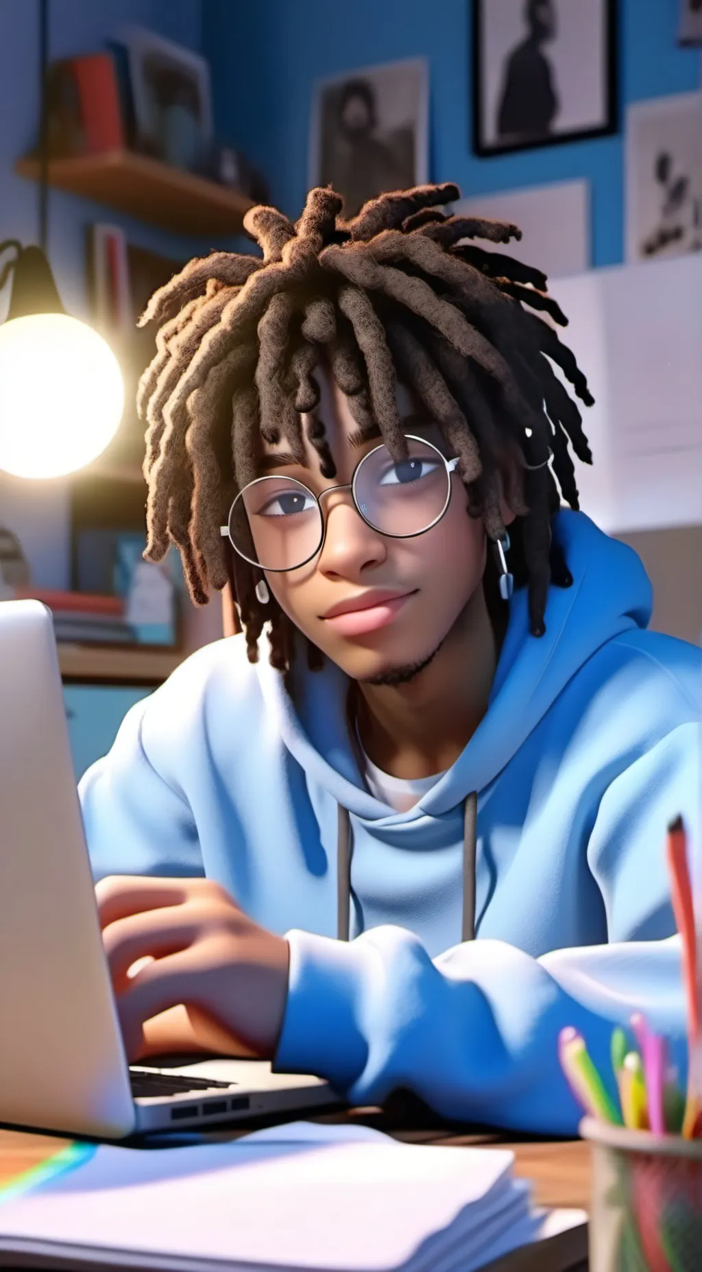 ai character: Mari🤪 background