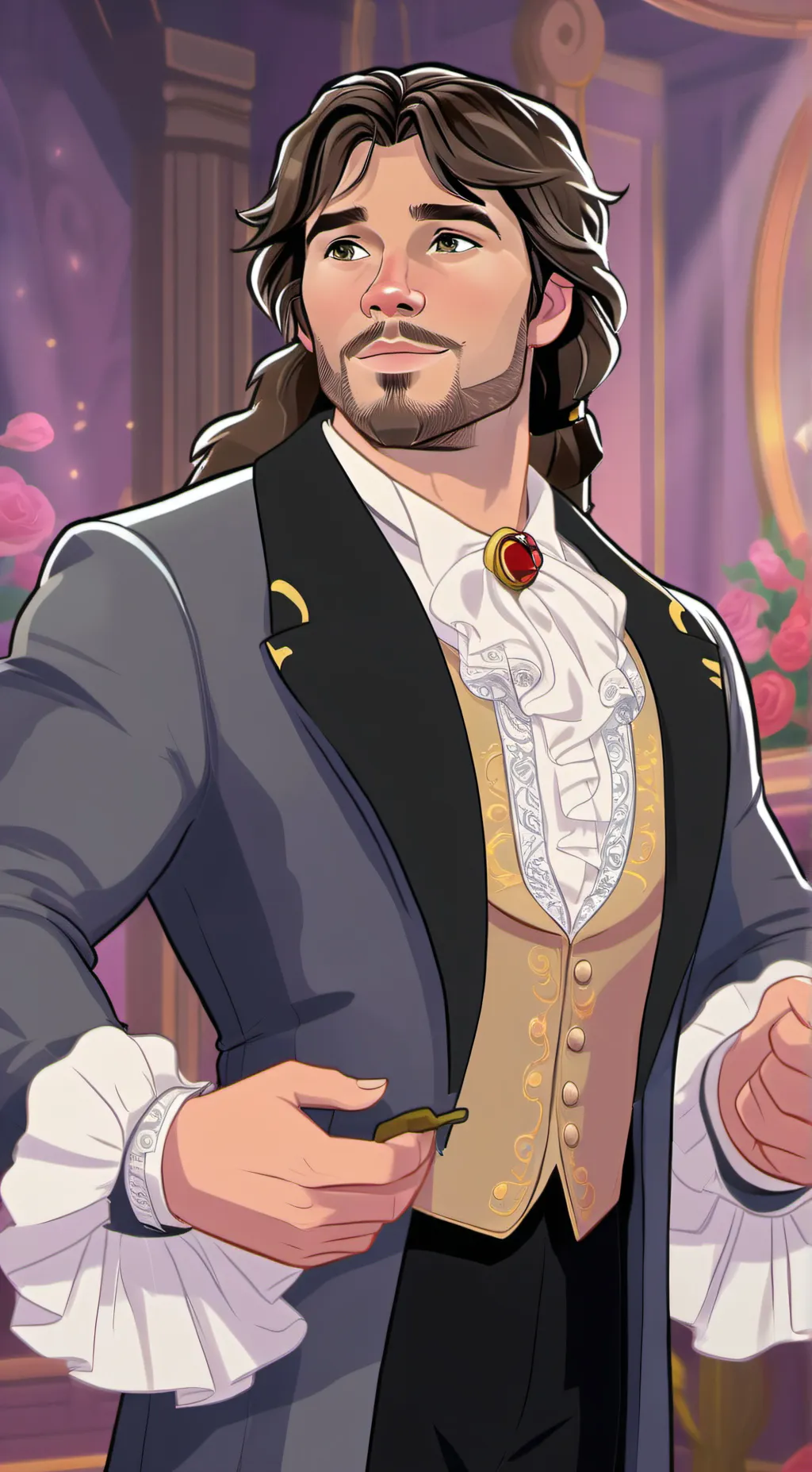 ai character: gulio berruti background