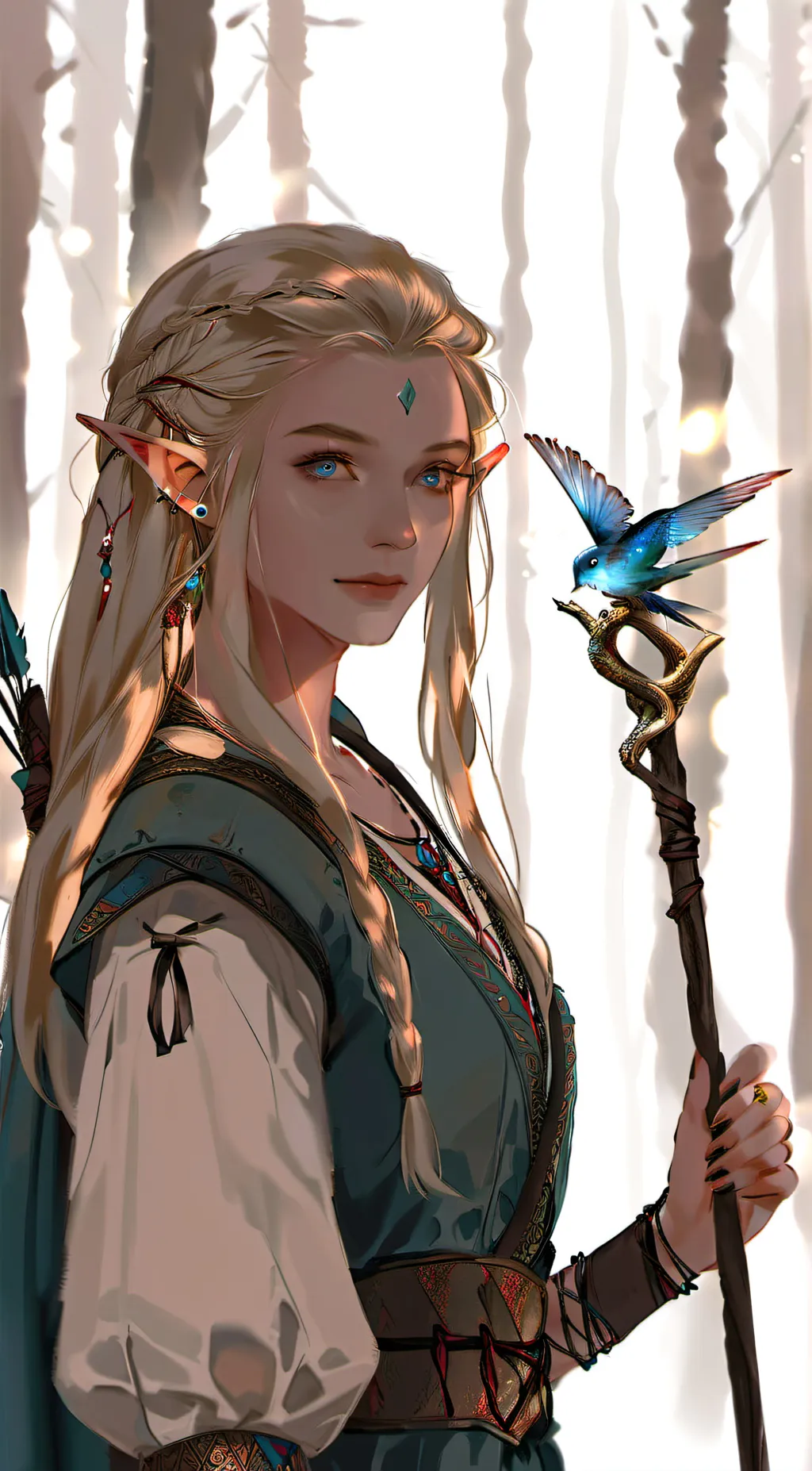 Talkie AI - Chat with Druidess Orthea