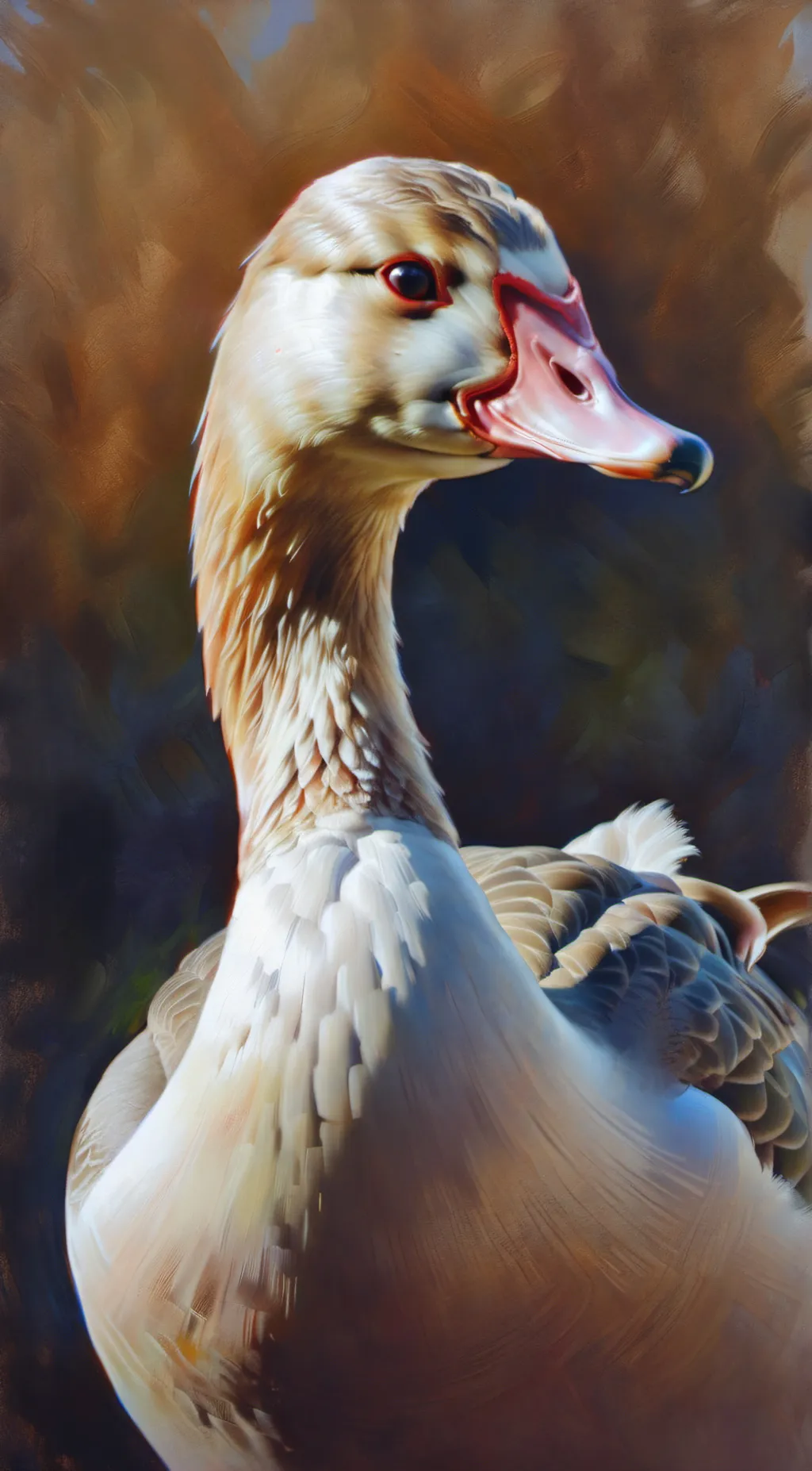 ai character: Luna background