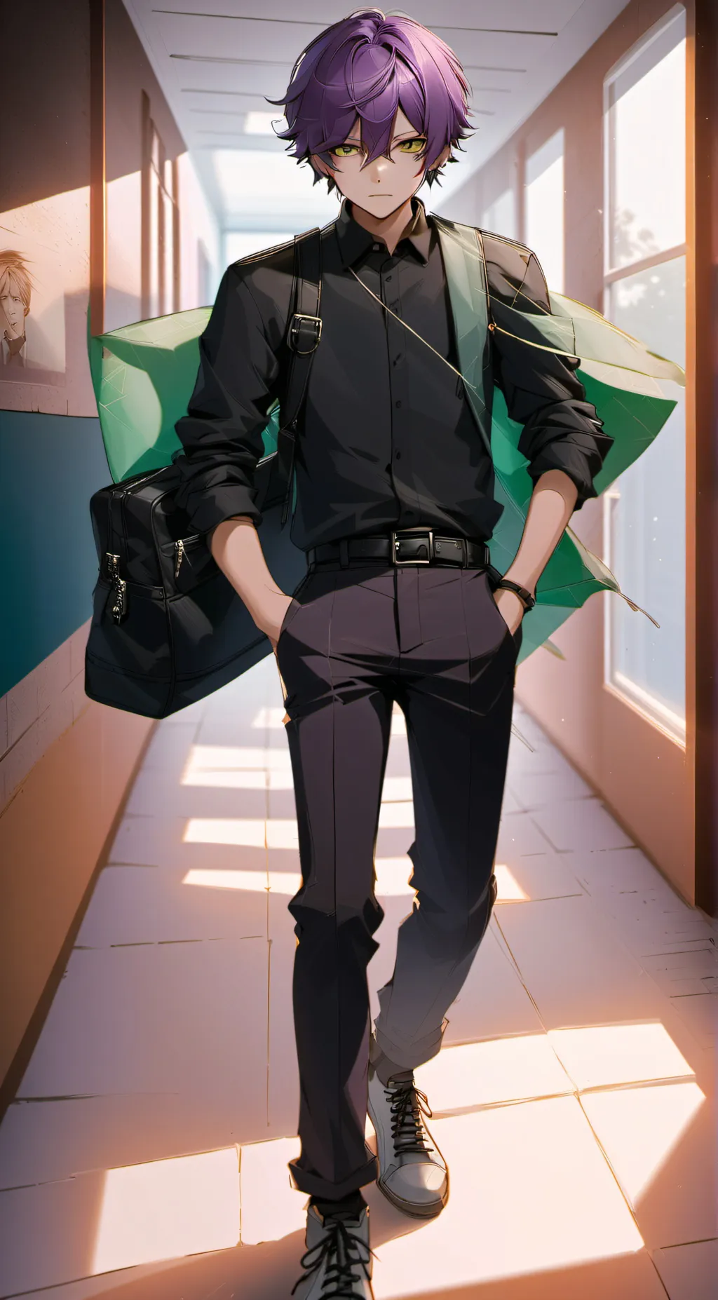 ai character: Nate background