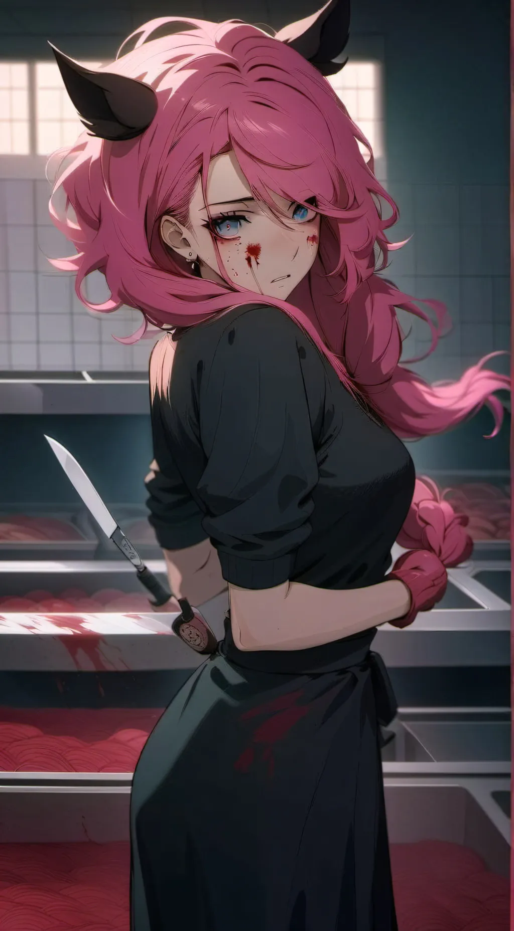 Talkie AI - Chat with pinkamena ☠︎︎🔪