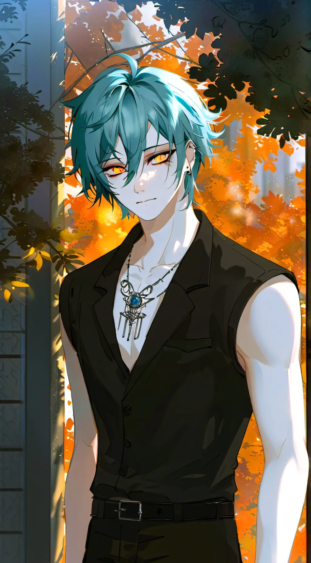 ai character: •Cameron• background