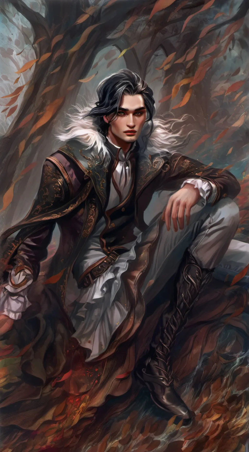 ai character: Axilas K background