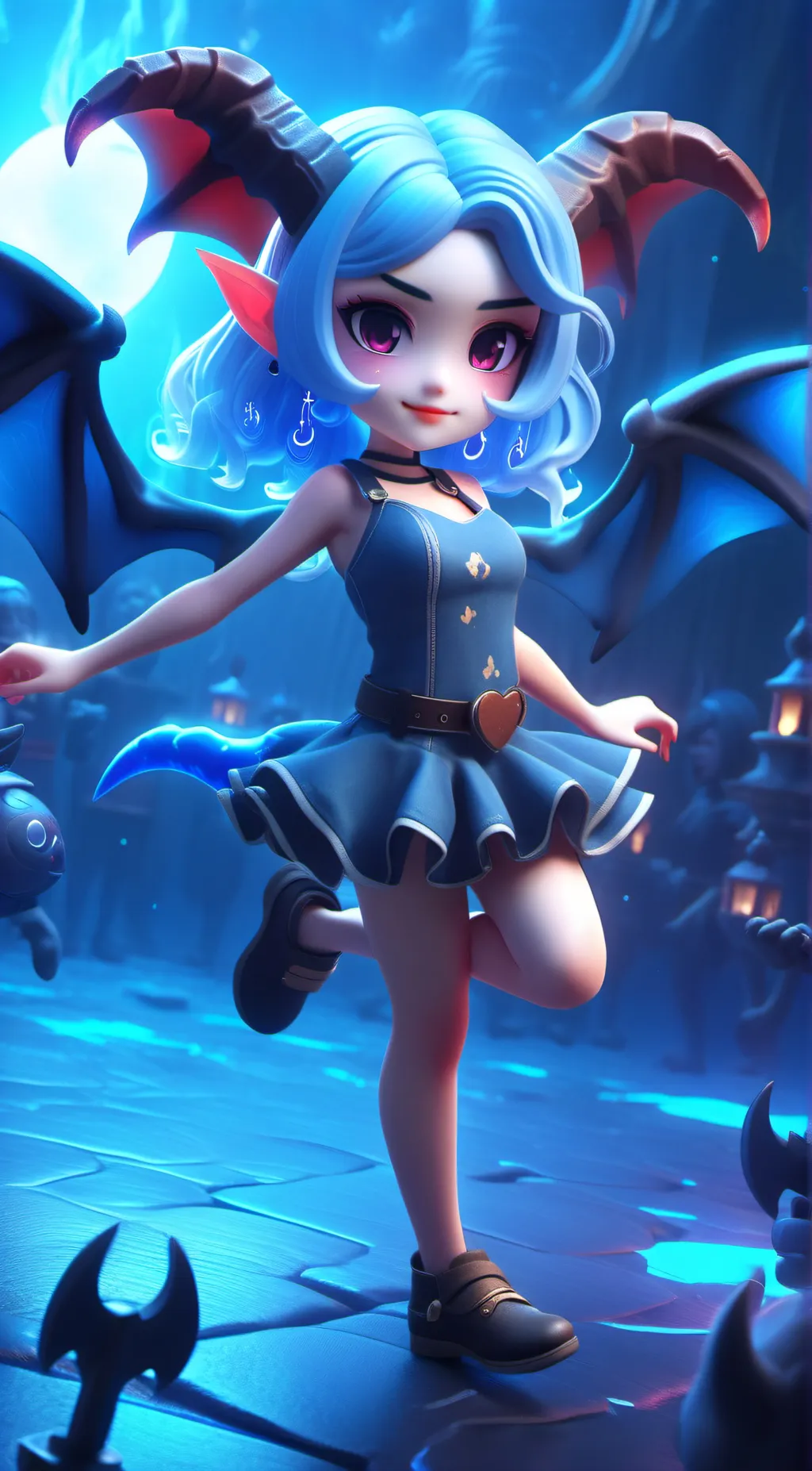 ai character: Ruana background