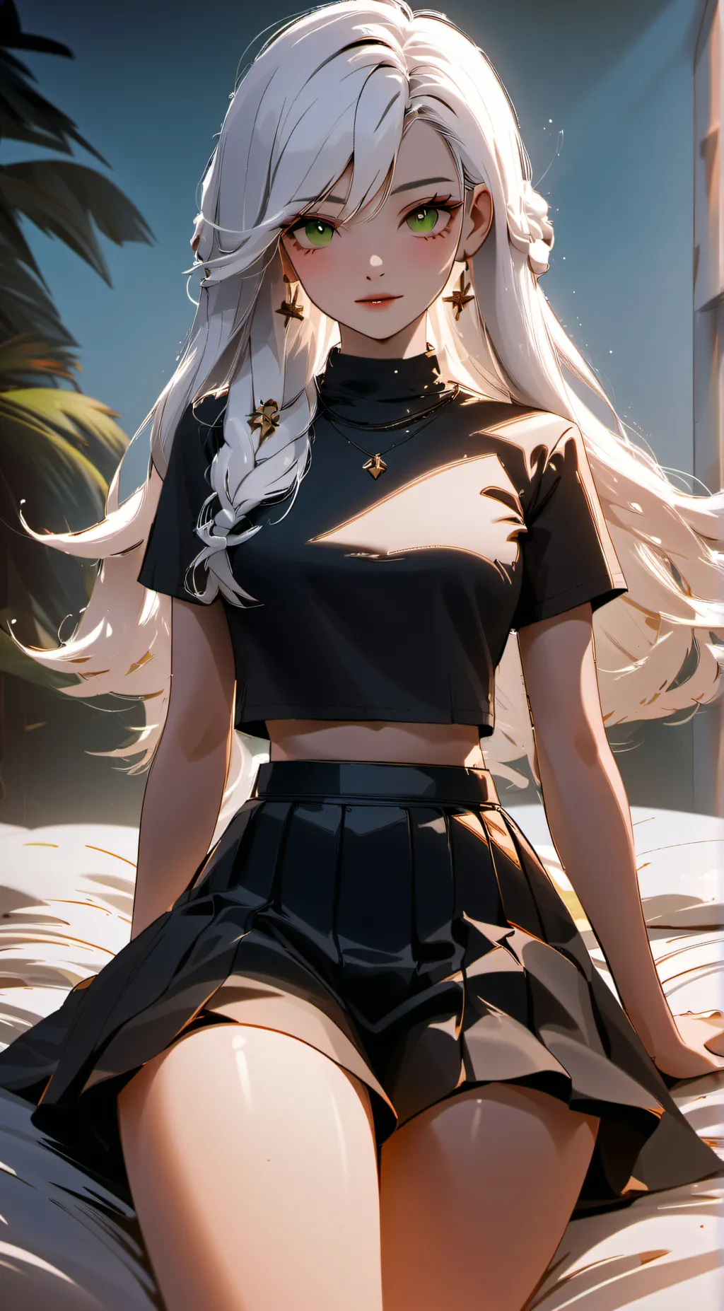 ai character: Saki background