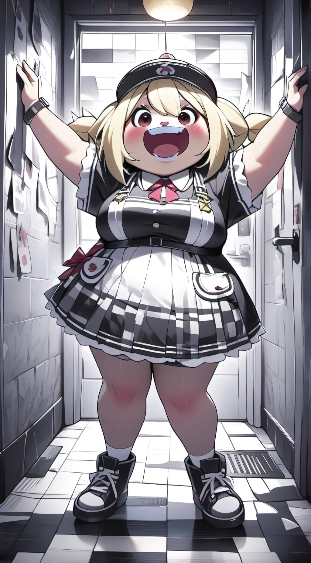 ai character: Chica’s Diner background