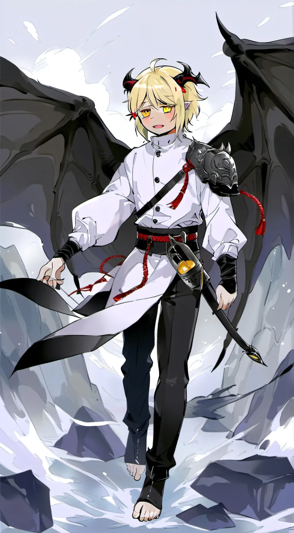 ai character: Hashira meeting background