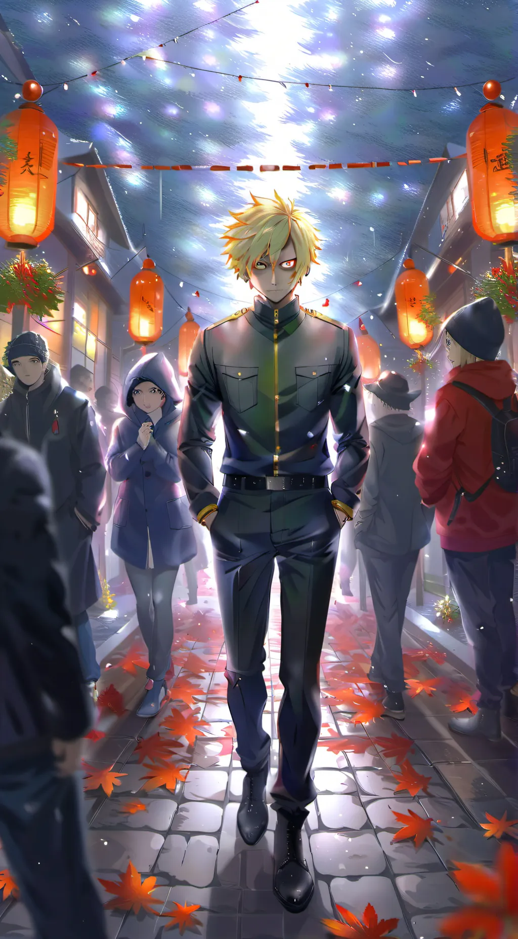 ai character: Katsuki Bokugo background