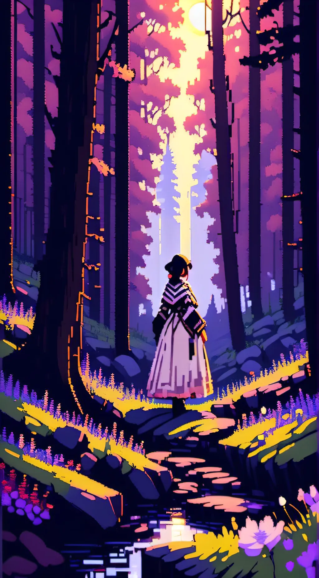 ai character: Maya background