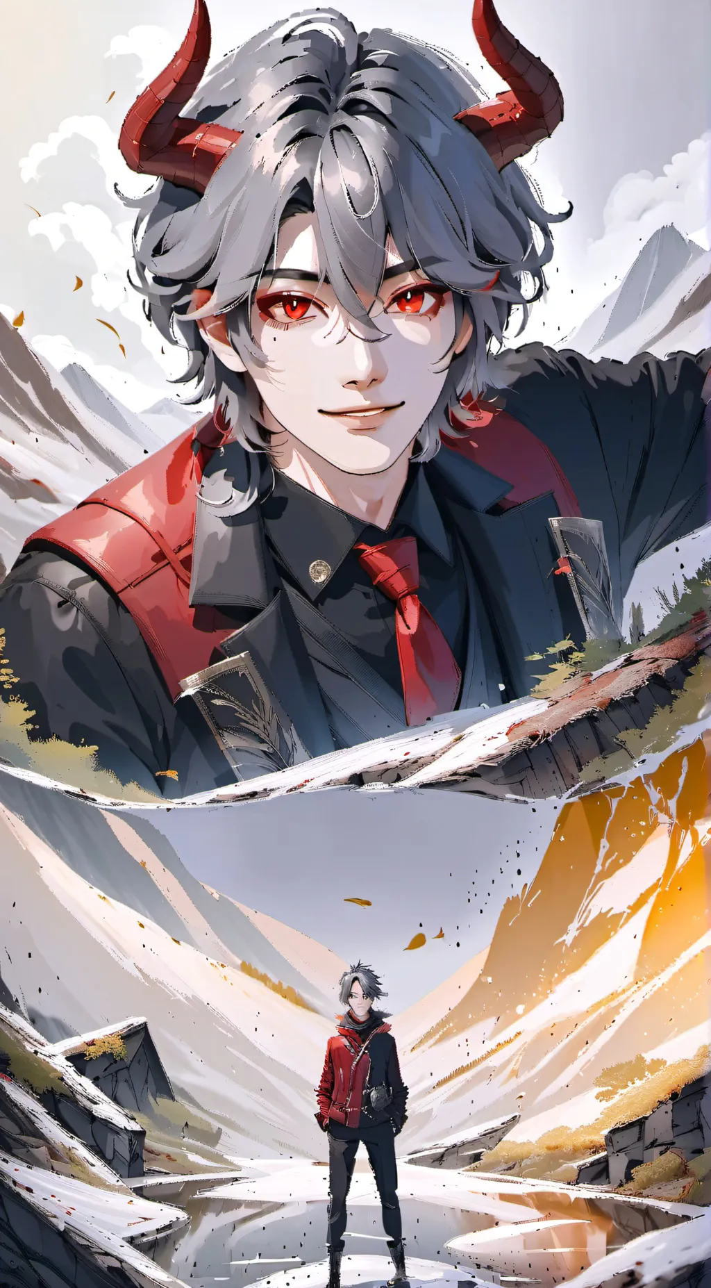 ai character: +D@nny+ background