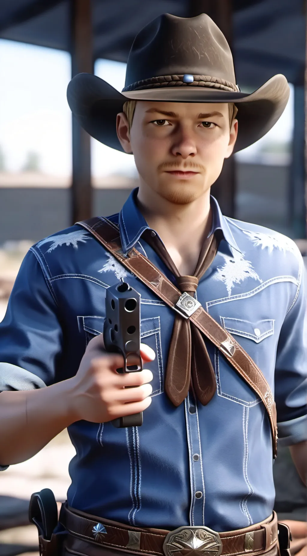 ai character: sherif  background