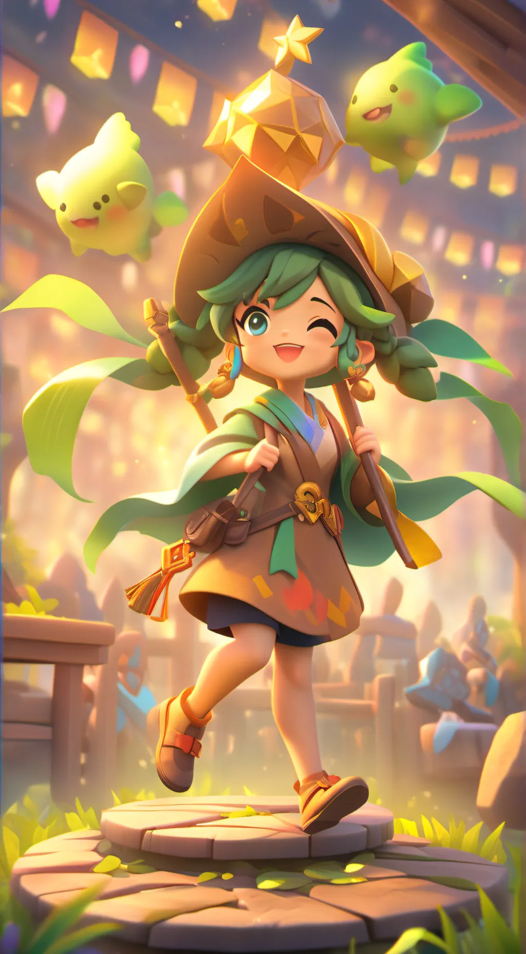 ai character: Trey background