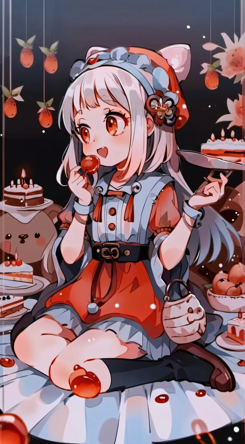 ai character: Rose background