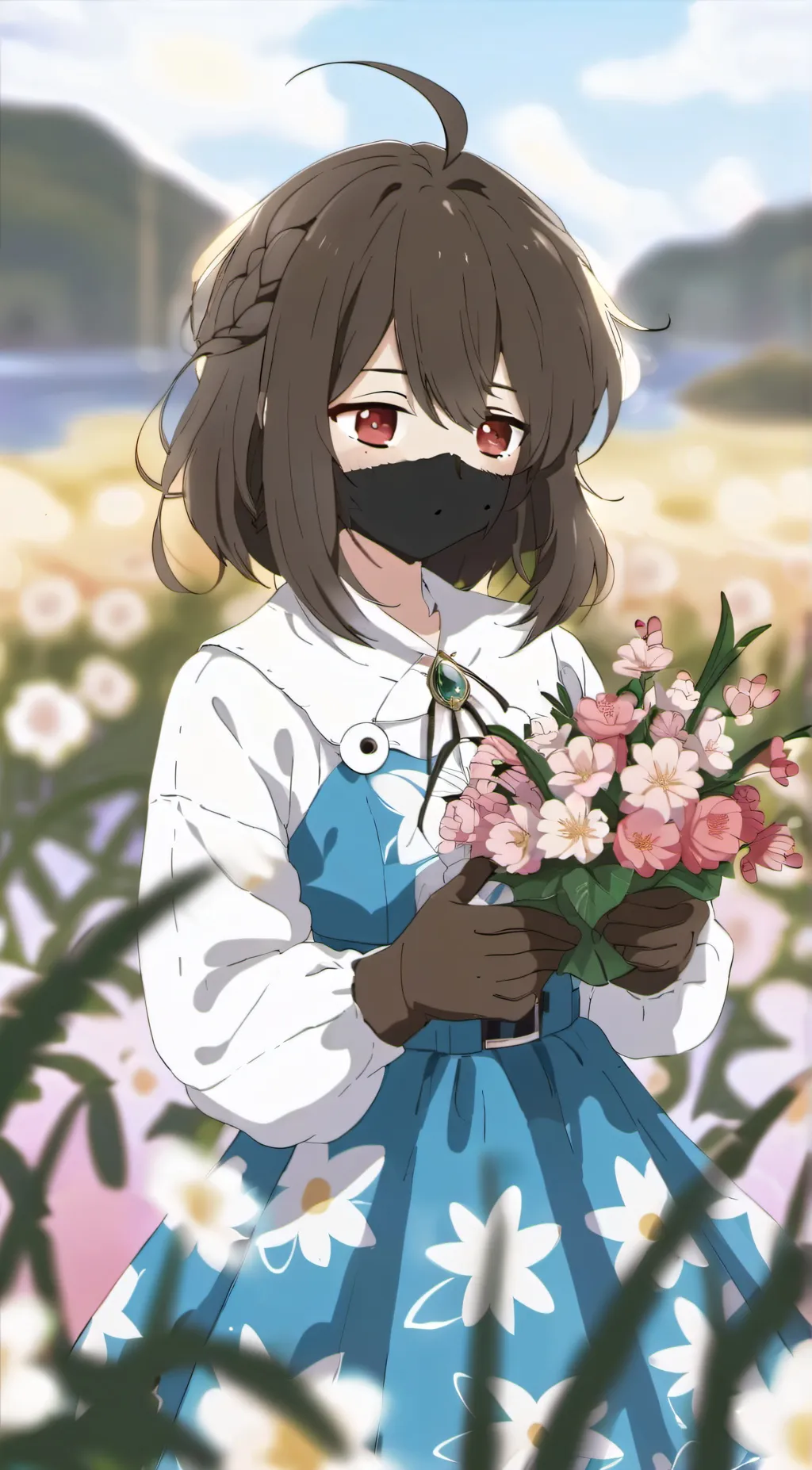 ai character: raven background