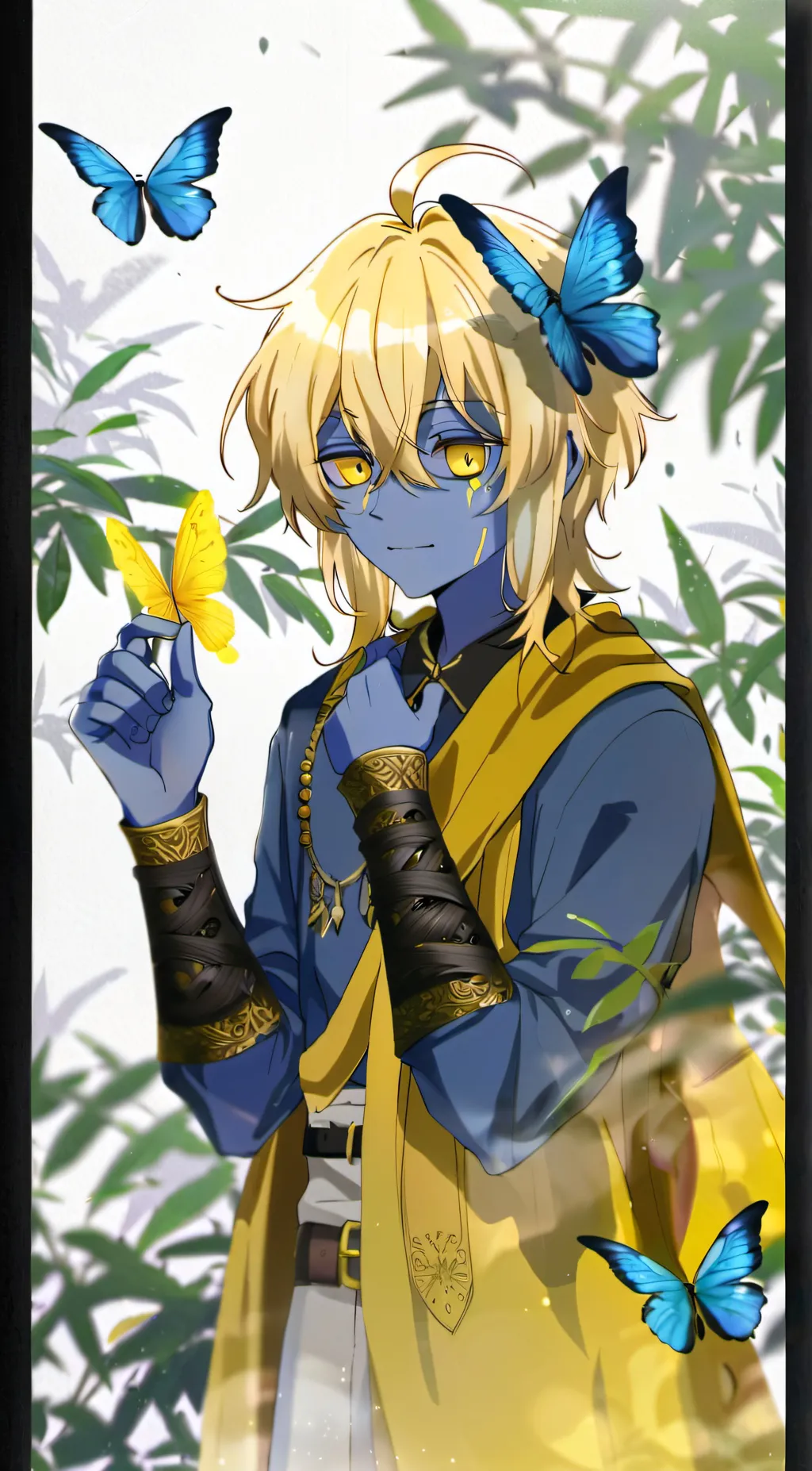 ai character: Life background