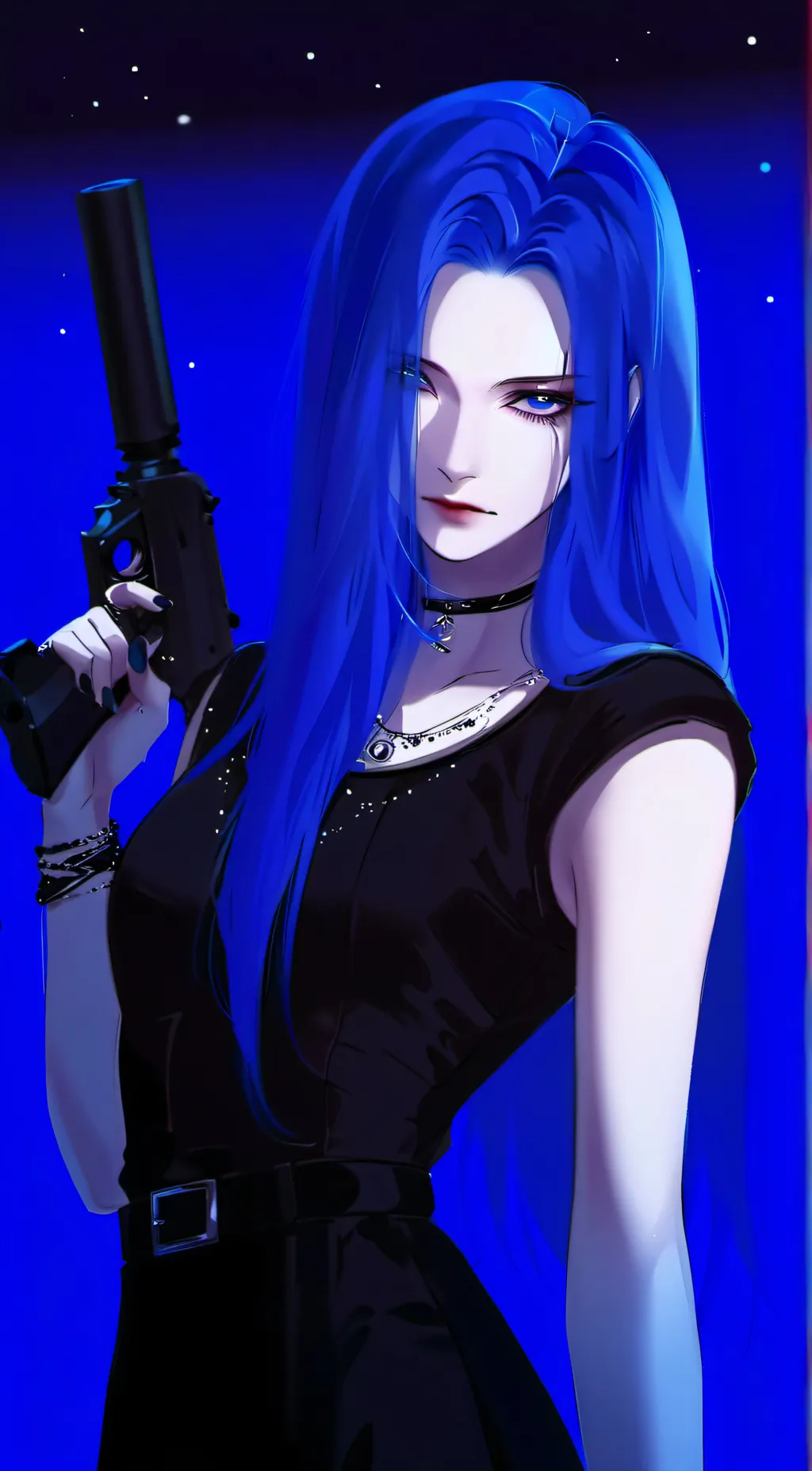 ai character: - ♰ Alexis ♰ - background