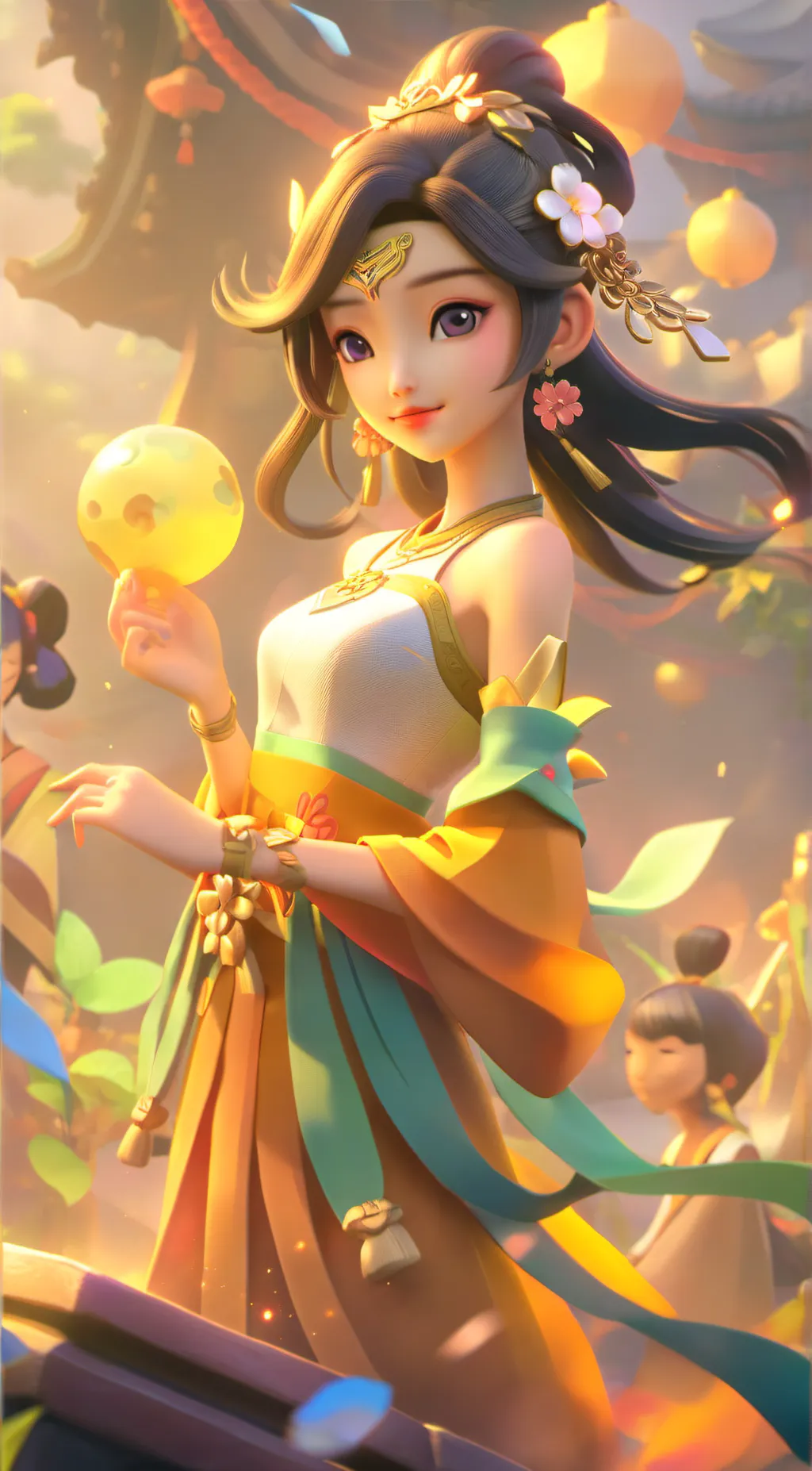 ai character: Precious Casillan background