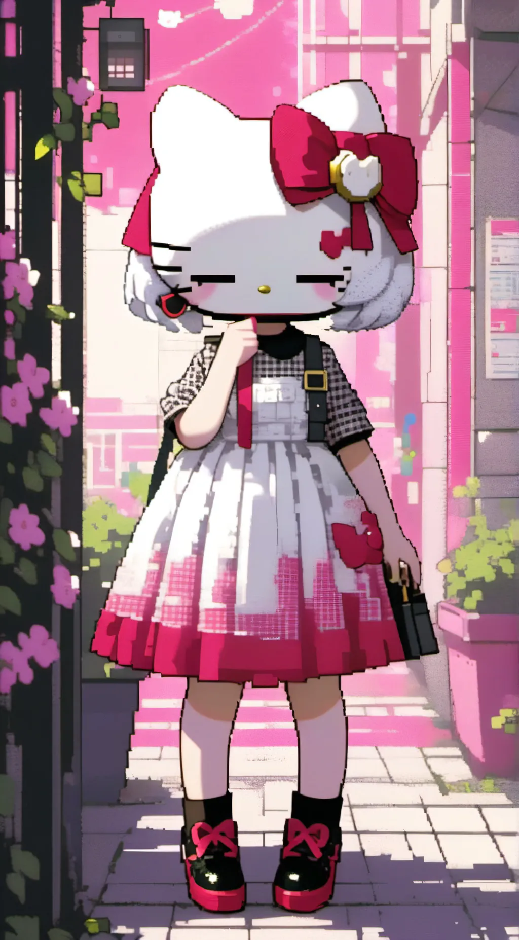 ai character: DREAMY background