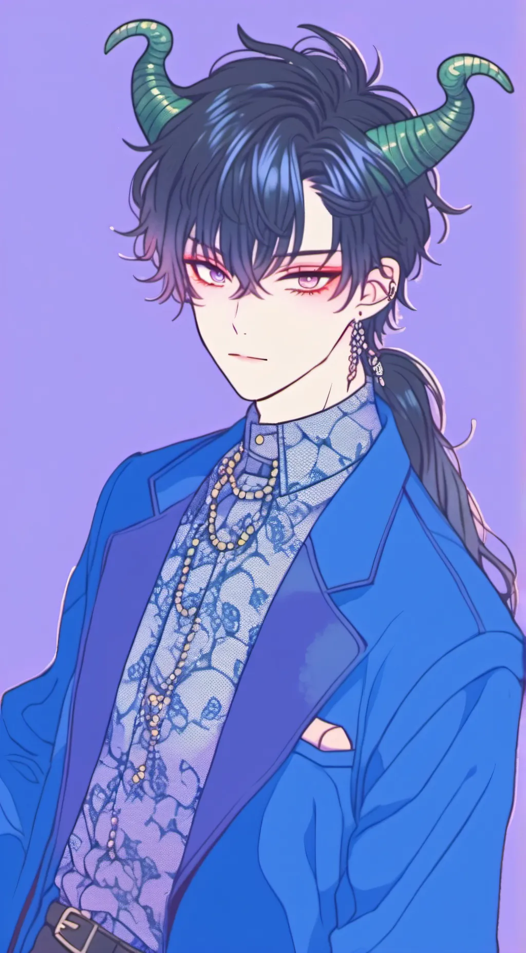 ai character: Kaito Himawori background