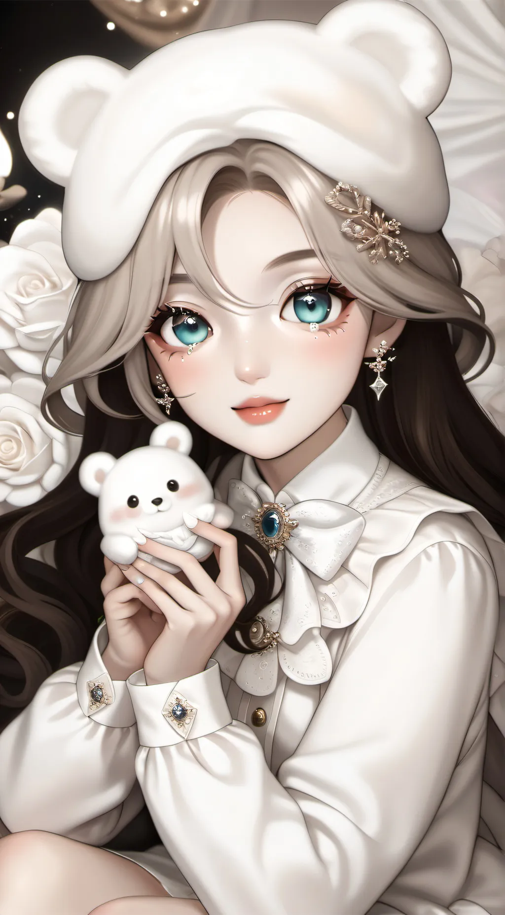 ai character: Lilly background