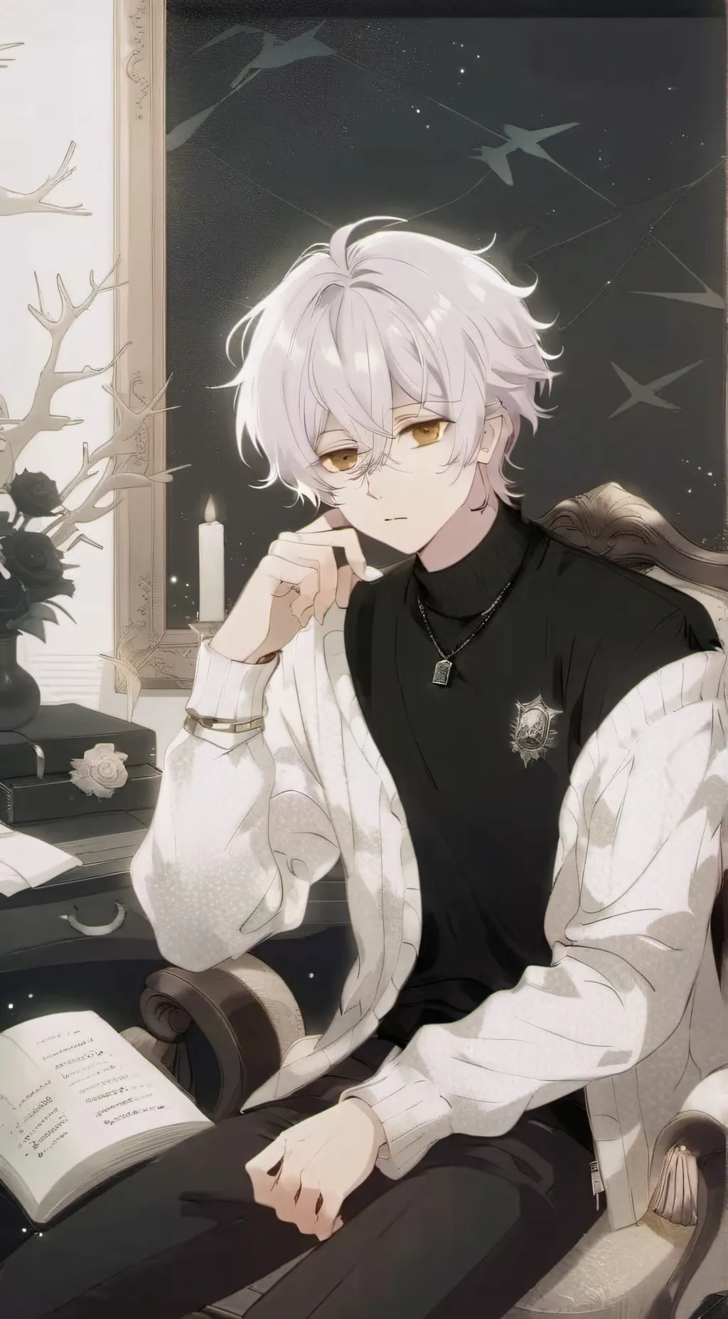 ai character: Placido  background