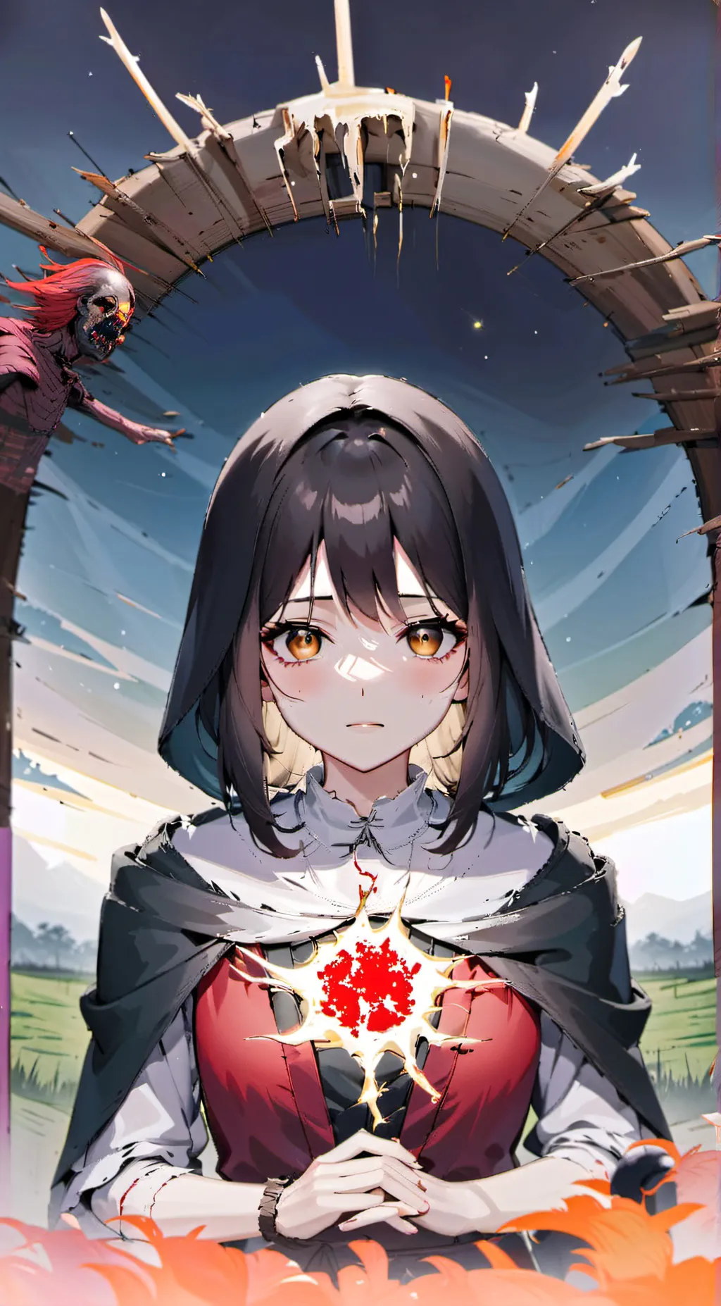 ai character: zom background