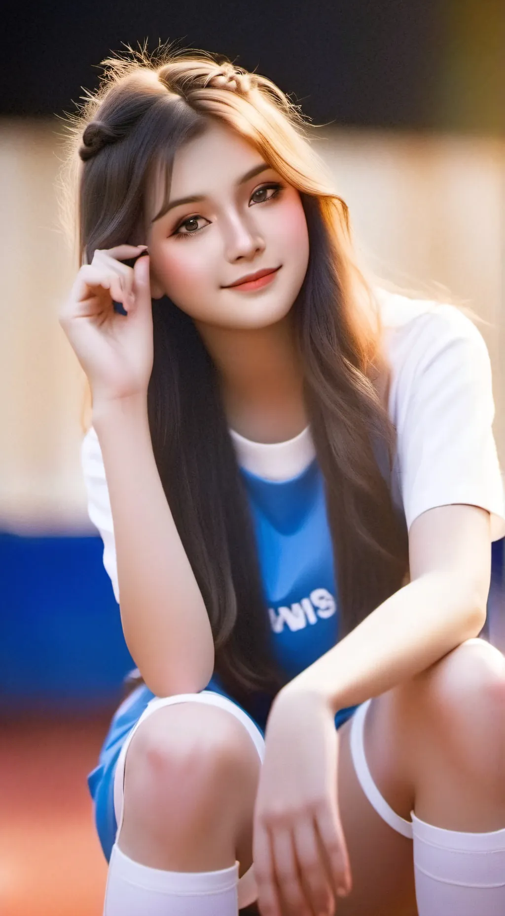 ai character: Elli background