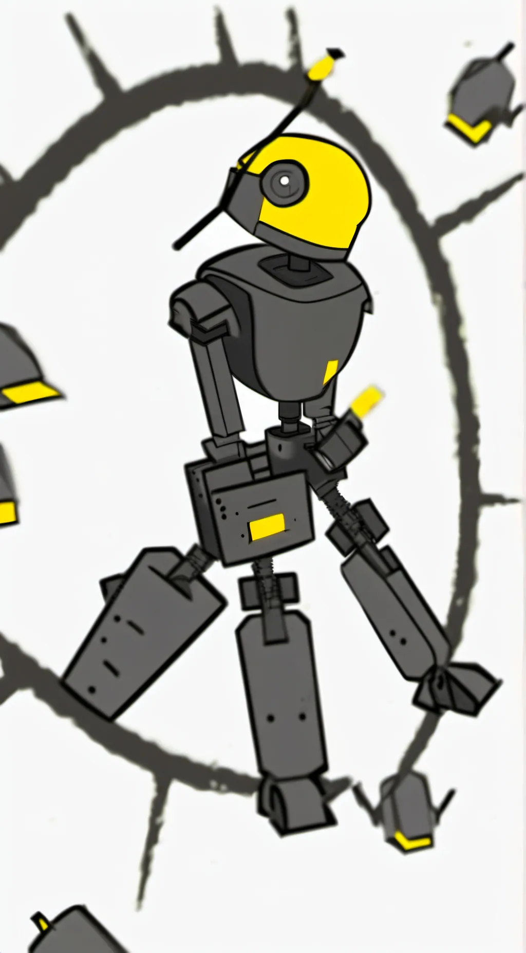 ai character: O (murder drone OC background