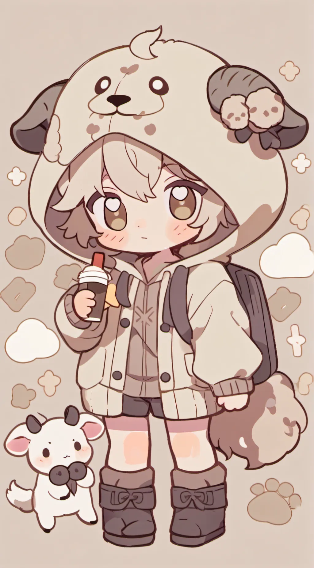 ai character: Aria background