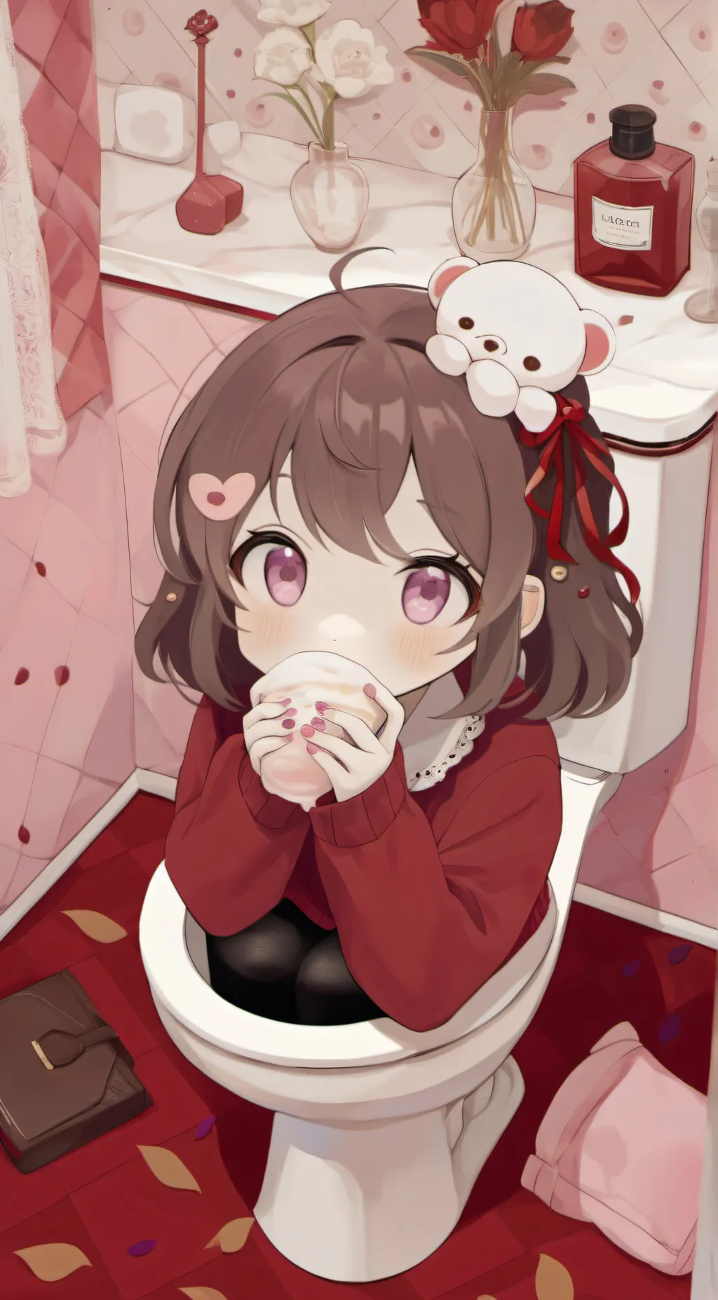 ai character: skibdi gi background