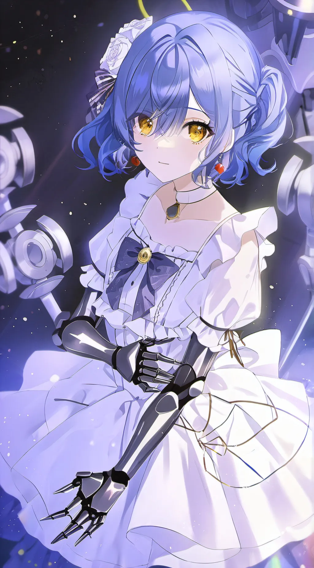 ai character: mina background