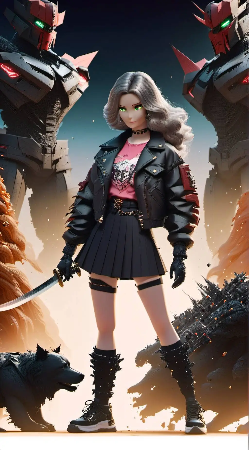 ai character: Liz background