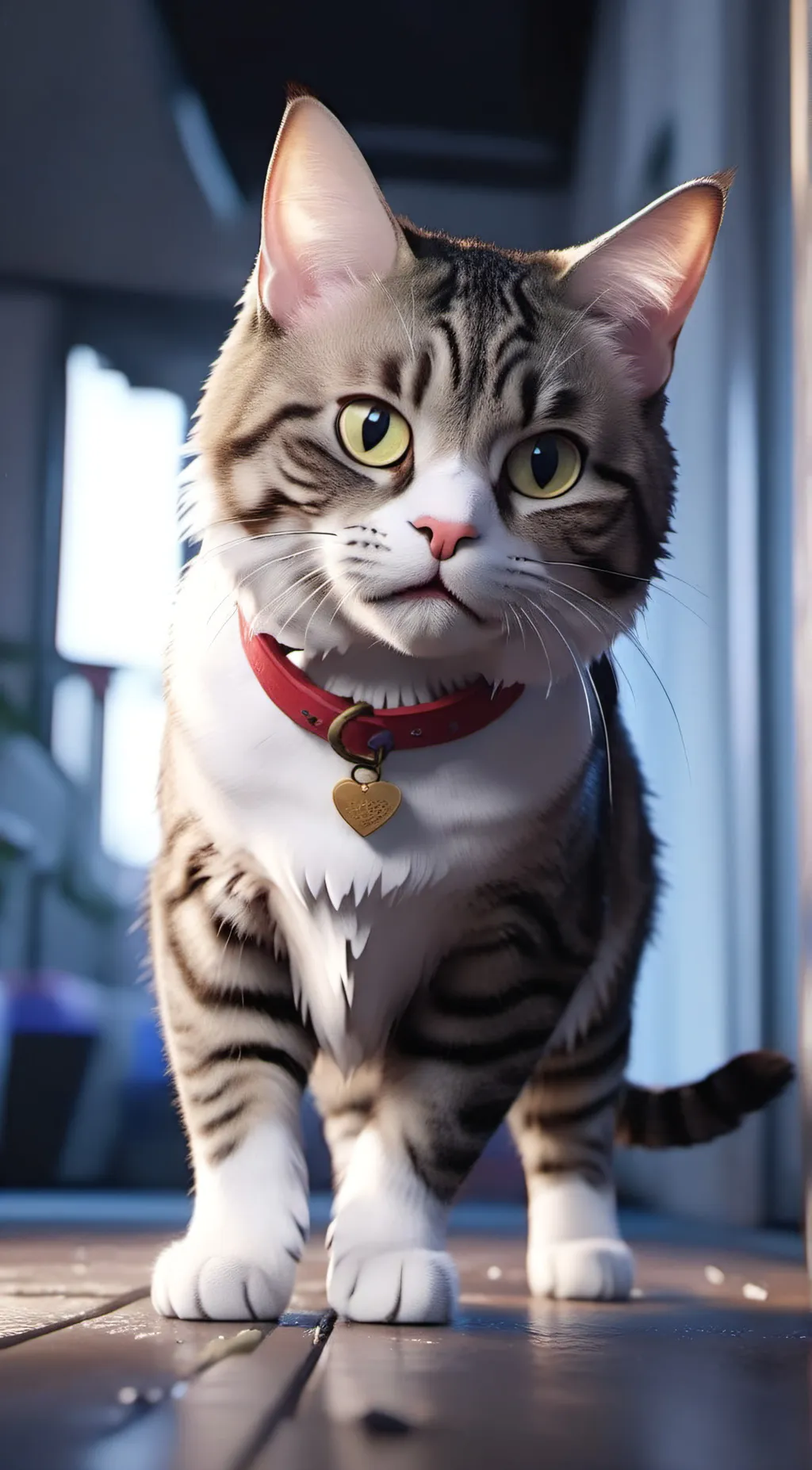 ai character: Beatrix the cat background