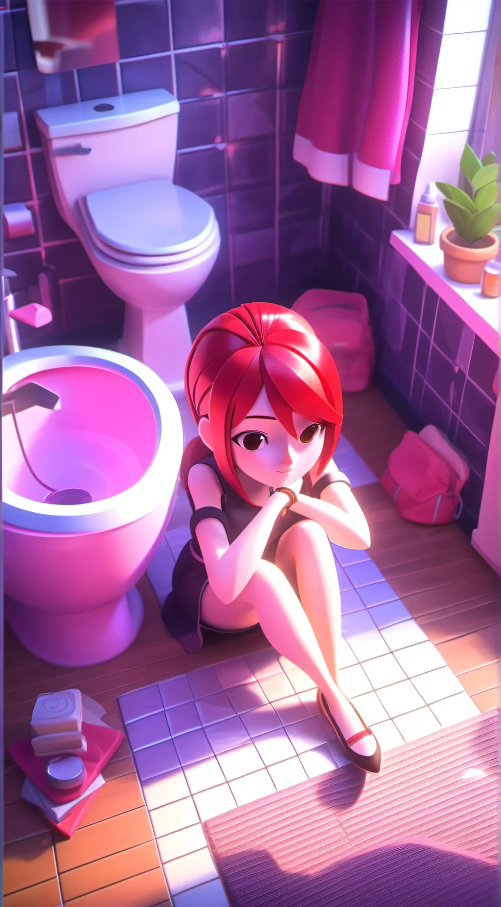 ai character: Ellie background