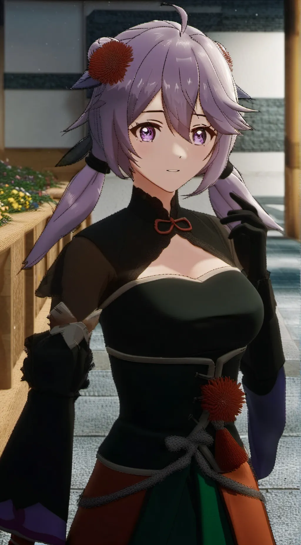 ai character: Ariana  background