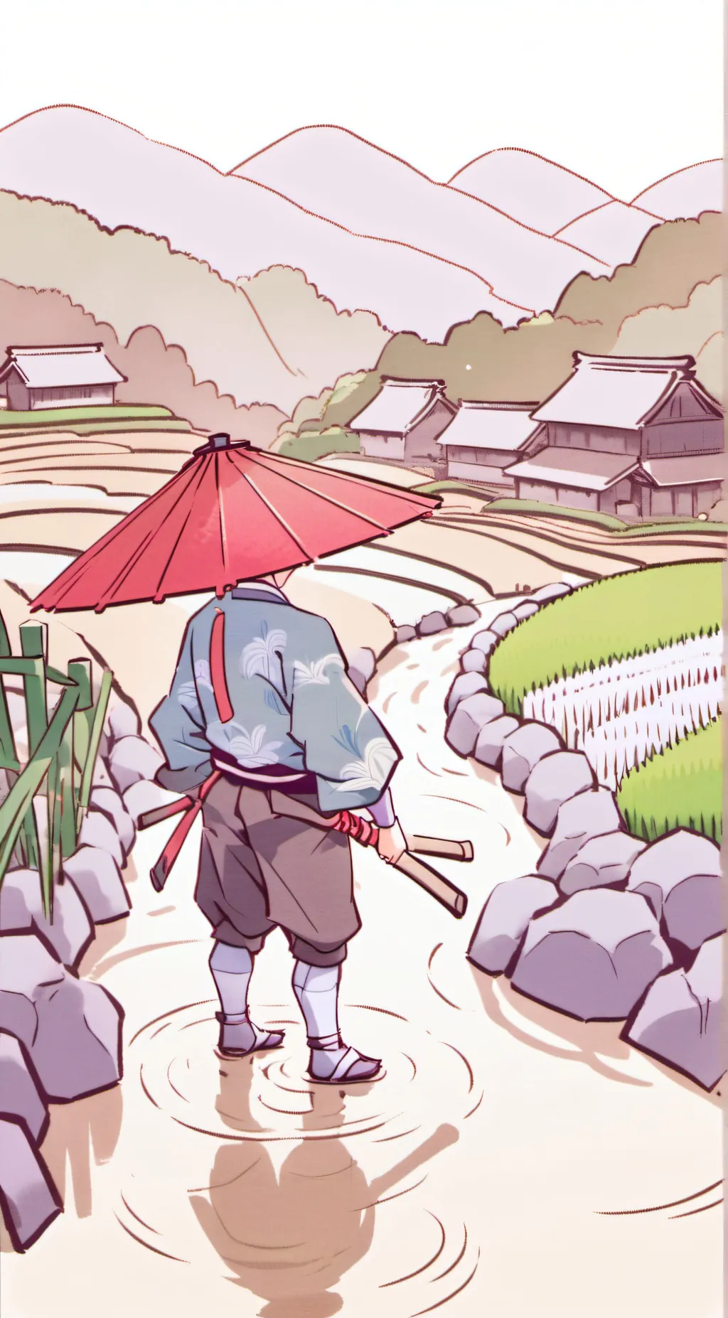 ai character: Toshiro background