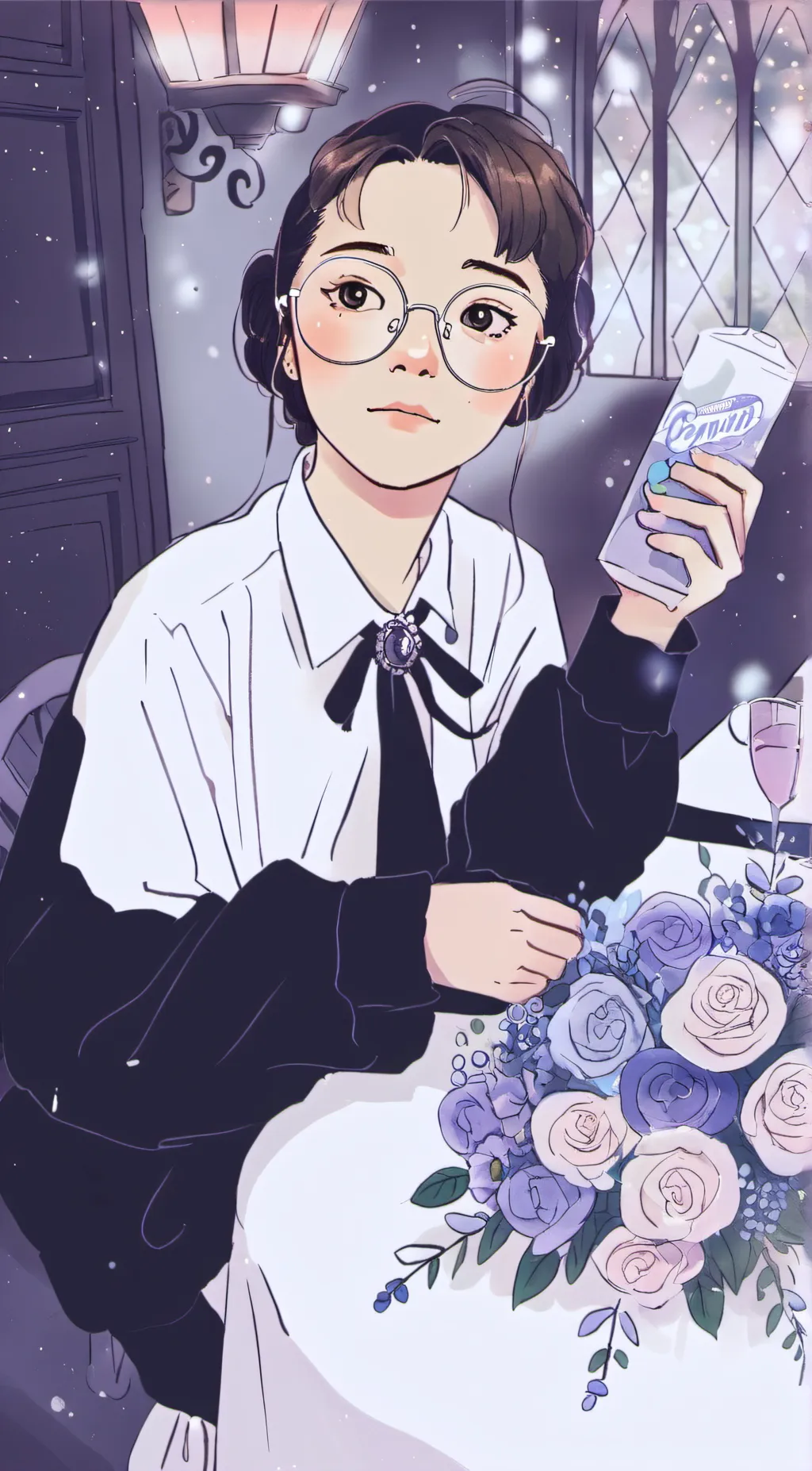 ai character: Agora background