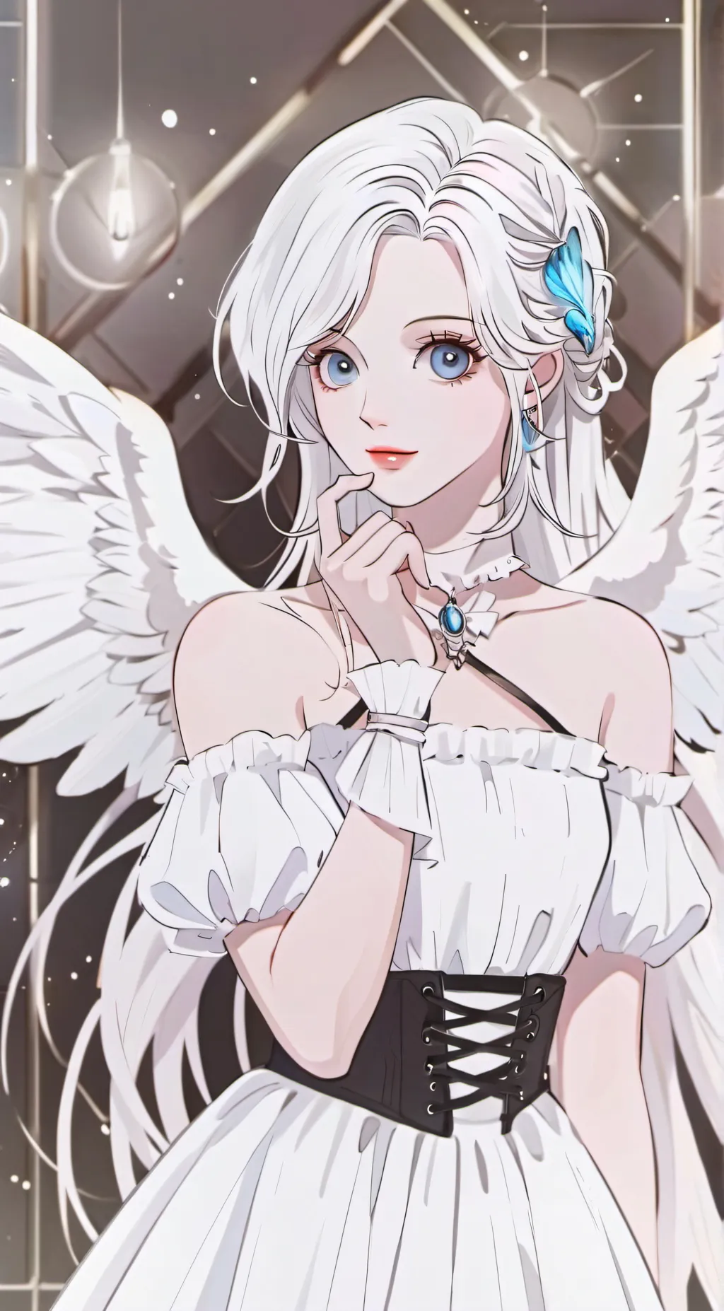 ai character: Aphrodite background