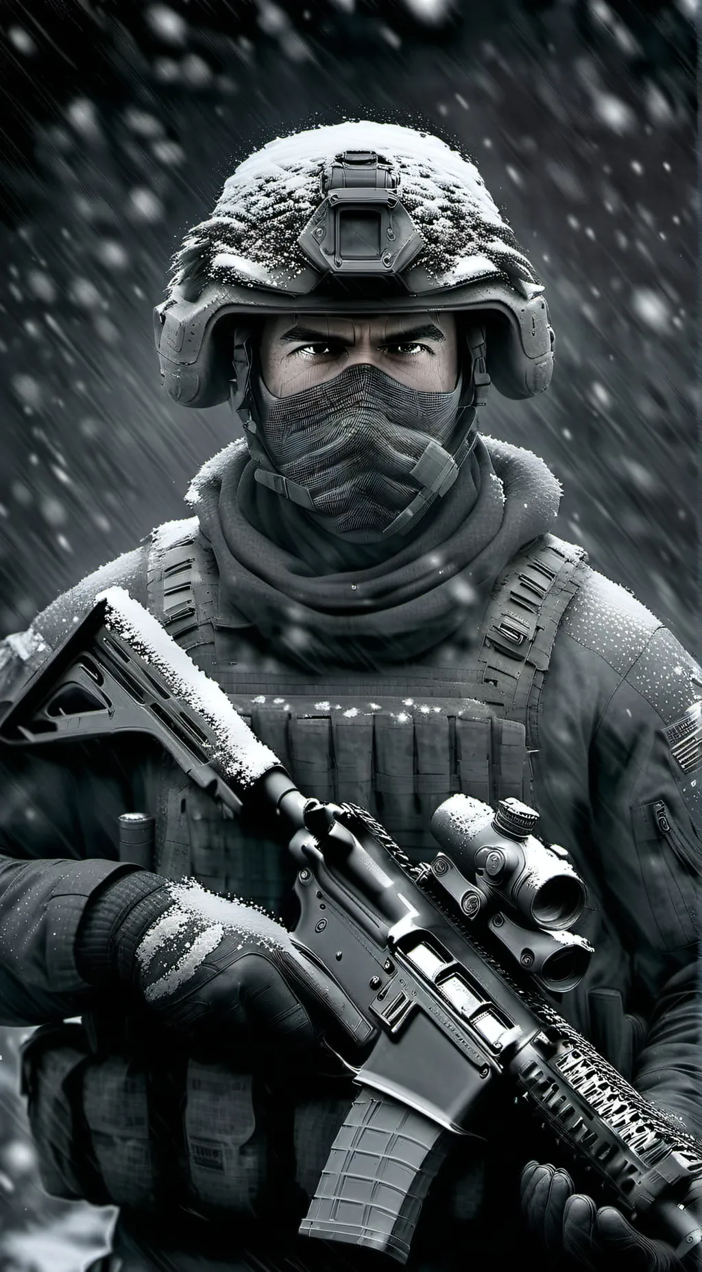 ai character: the knife game.... background