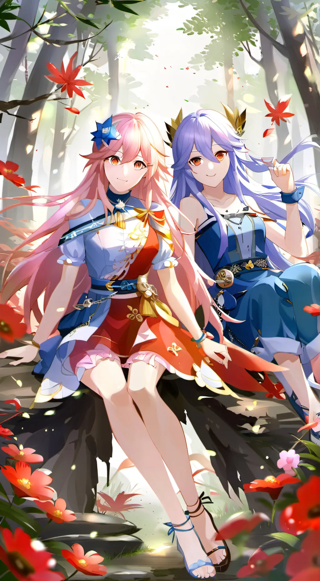 ai character: Lily background