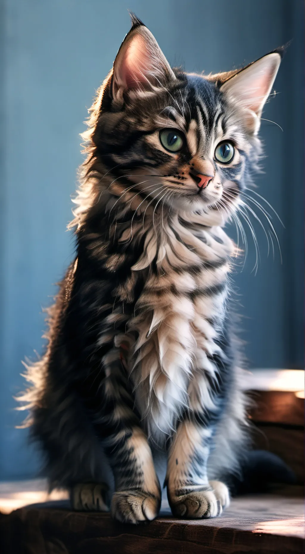 ai character: kitty background