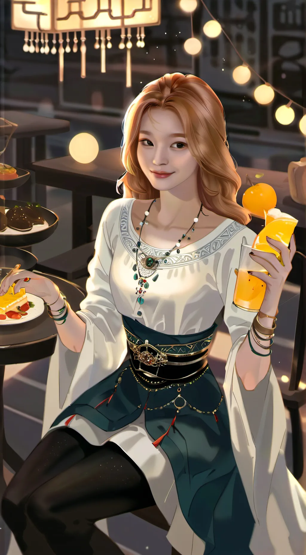 ai character: Gigi background