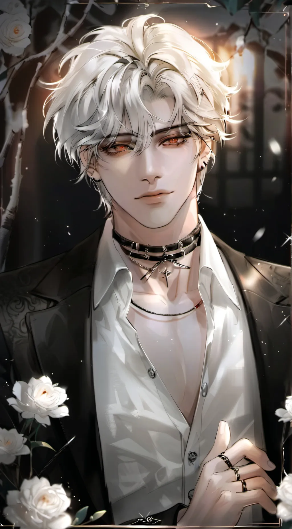 ai character: Luke♡︎ background