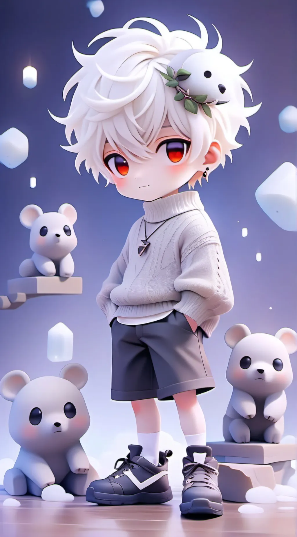 ai character: Miko background