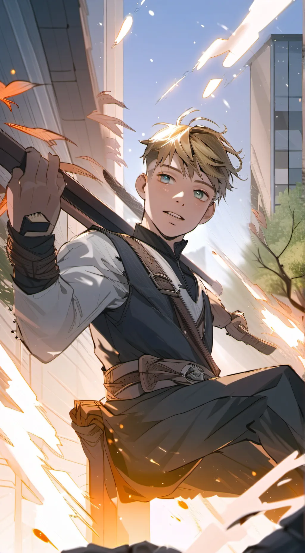 ai character: Xavier  background