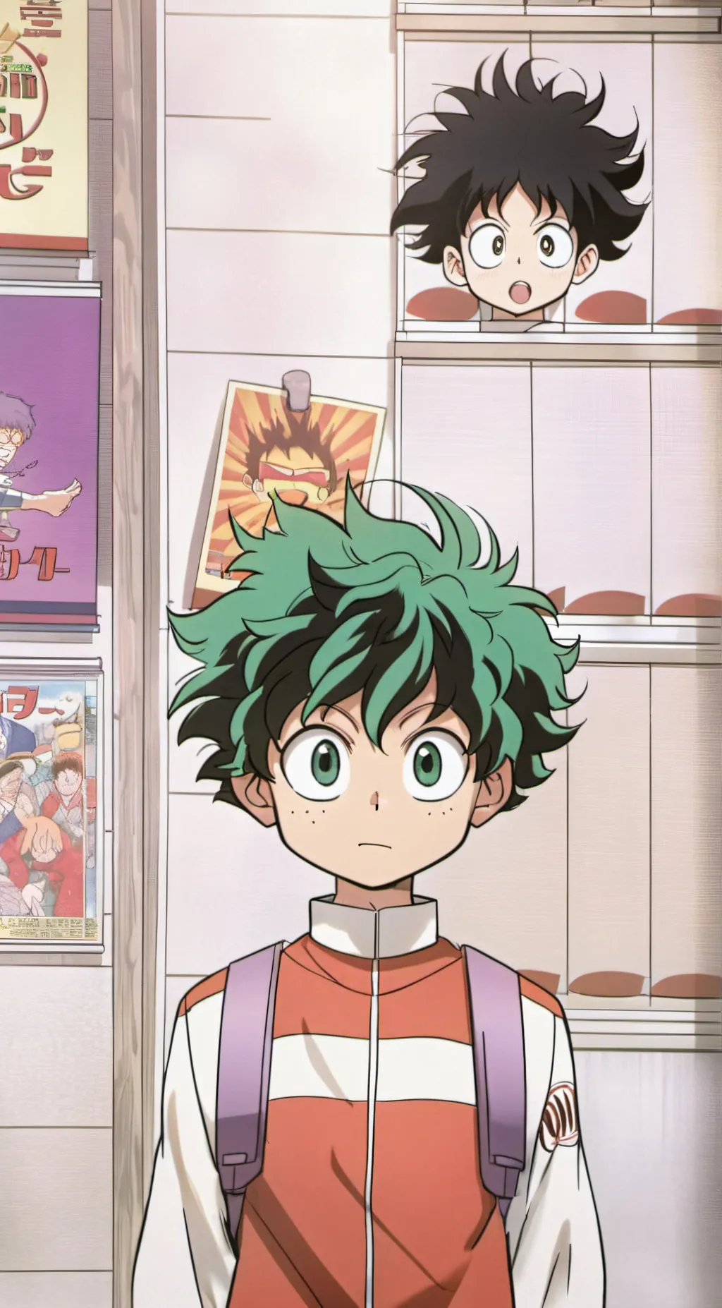 ai character: mad deku background